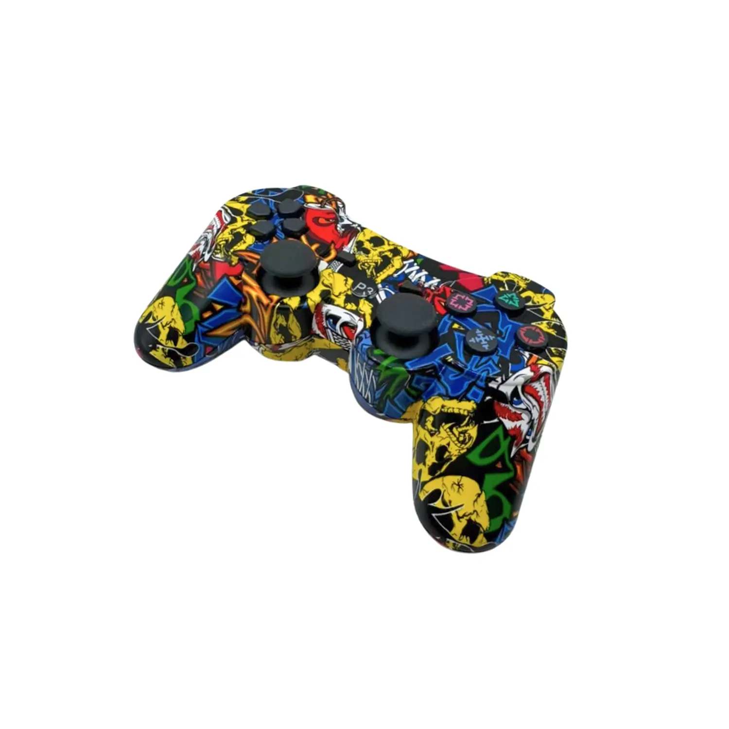 Control Panther Ps3 ,Bluetooth, Color Grafiti Skull 2