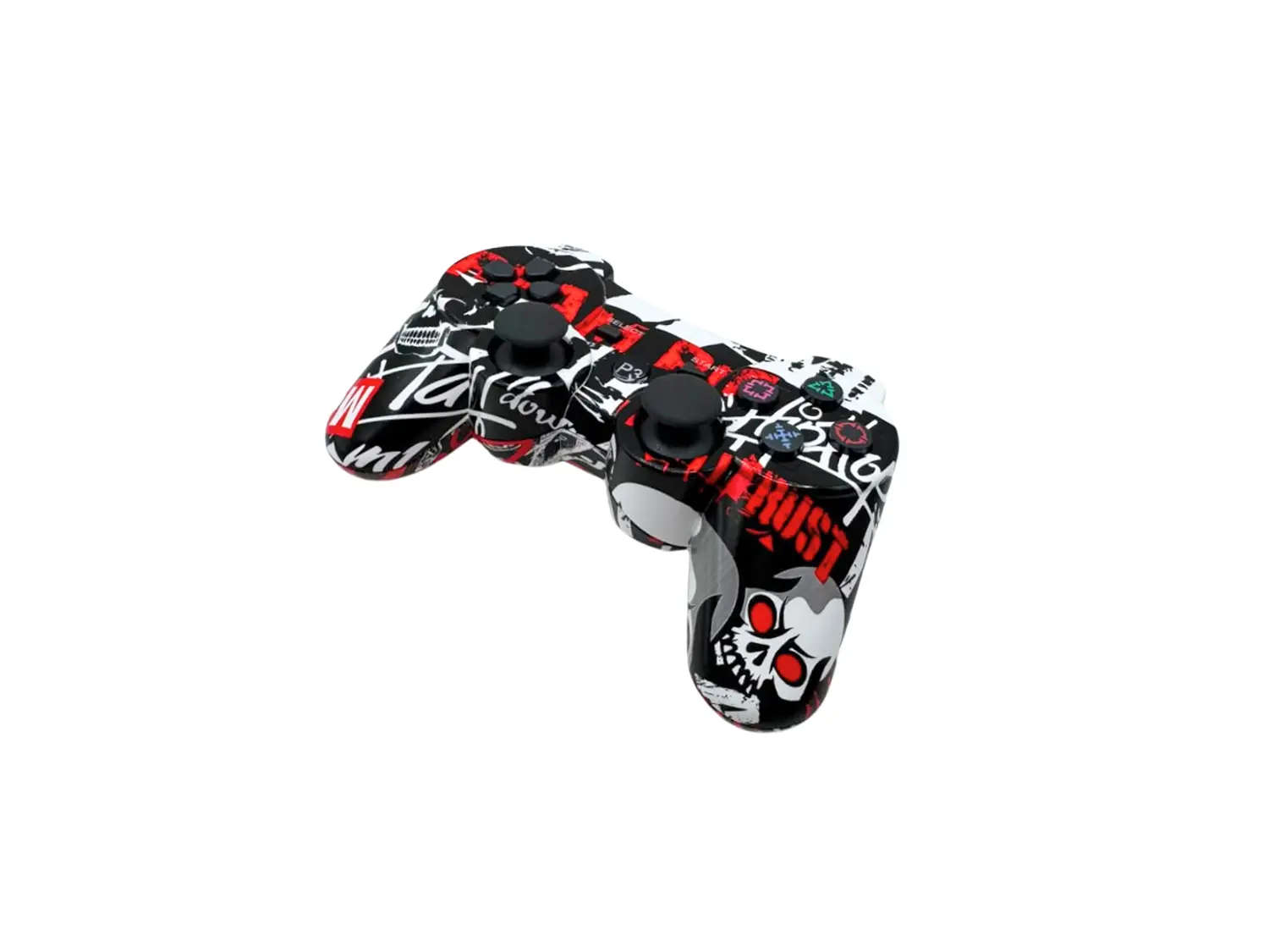 Control Panther Ps3 ,Bluetooth, Color Grefiti Rojo 2