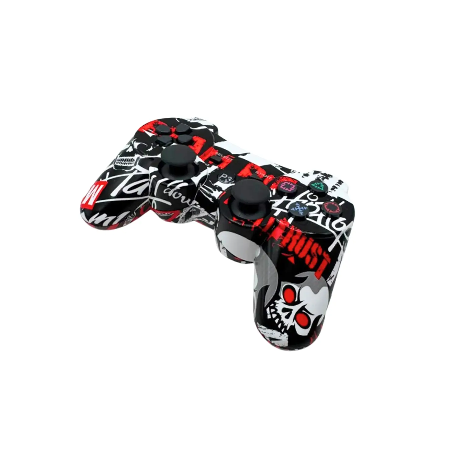 Control Panther Ps3 ,Bluetooth, Color Grefiti Rojo 2