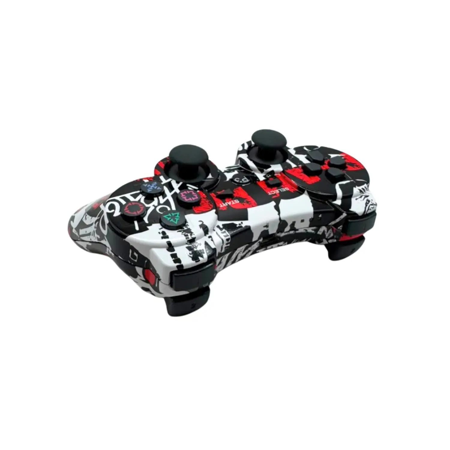 Control Panther Ps3 ,Bluetooth, Color Grefiti Rojo 3