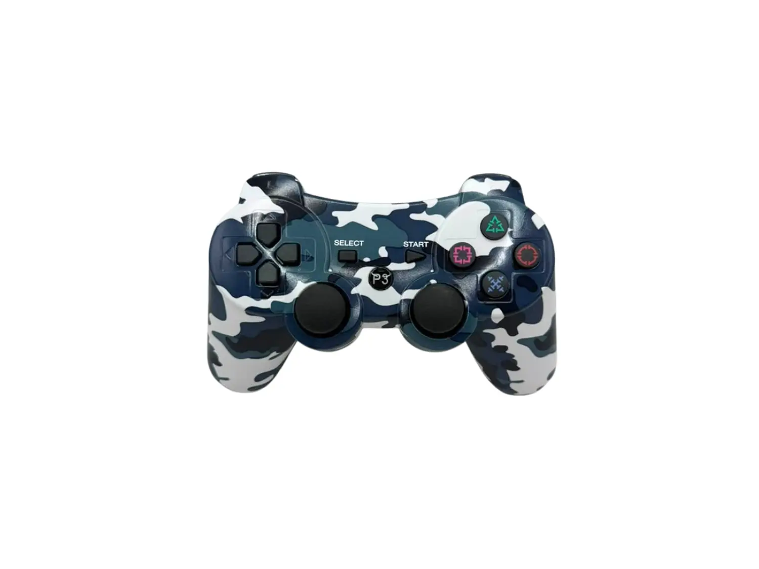 Control Panther Ps3 ,Bluetooth, Color Camuflado Azul 1