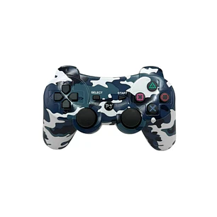 Control Panther Ps3 ,Bluetooth, Color Camuflado Azul