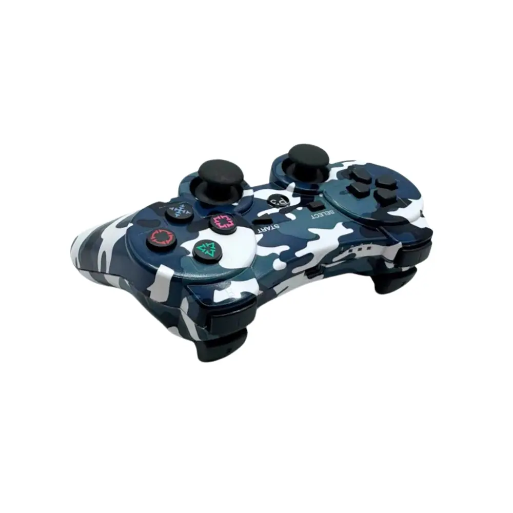 Control Panther Ps3 ,Bluetooth, Color Camuflado Azul 3