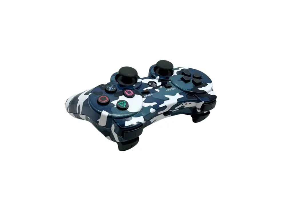 Control Panther Ps3 ,Bluetooth, Color Camuflado Azul 3
