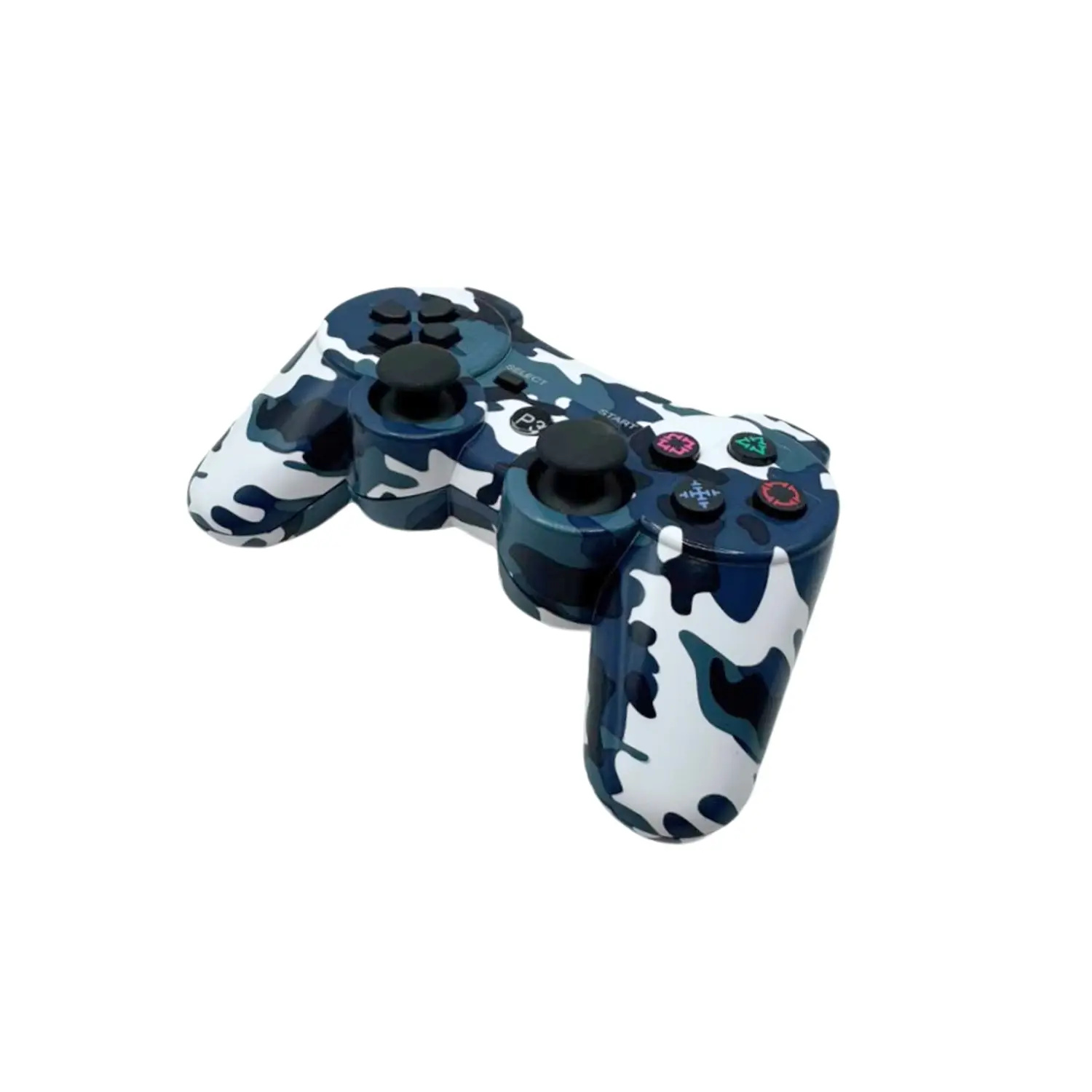 Control Panther Ps3 ,Bluetooth, Color Camuflado Azul 2