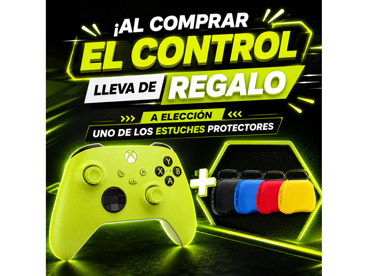 Control Xbox Electric Volt inalámbrico (Open Box) 1
