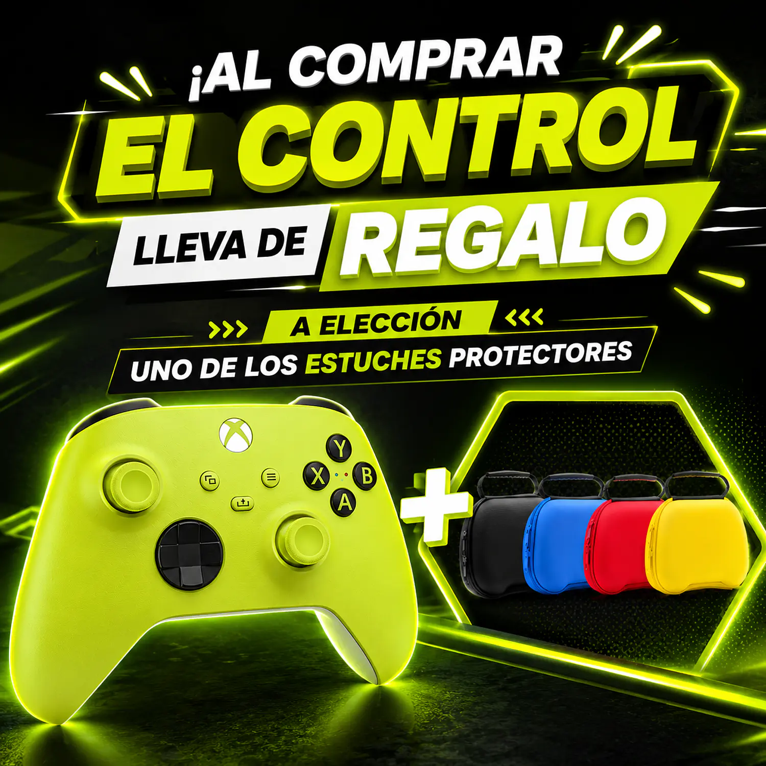 Control Xbox Electric Volt inalámbrico (Open Box) 1