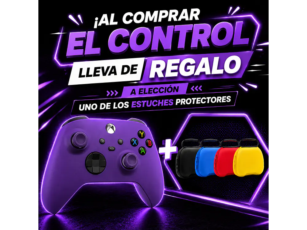 Control Xbox Astral Purple inalámbrico (Open Box) 1
