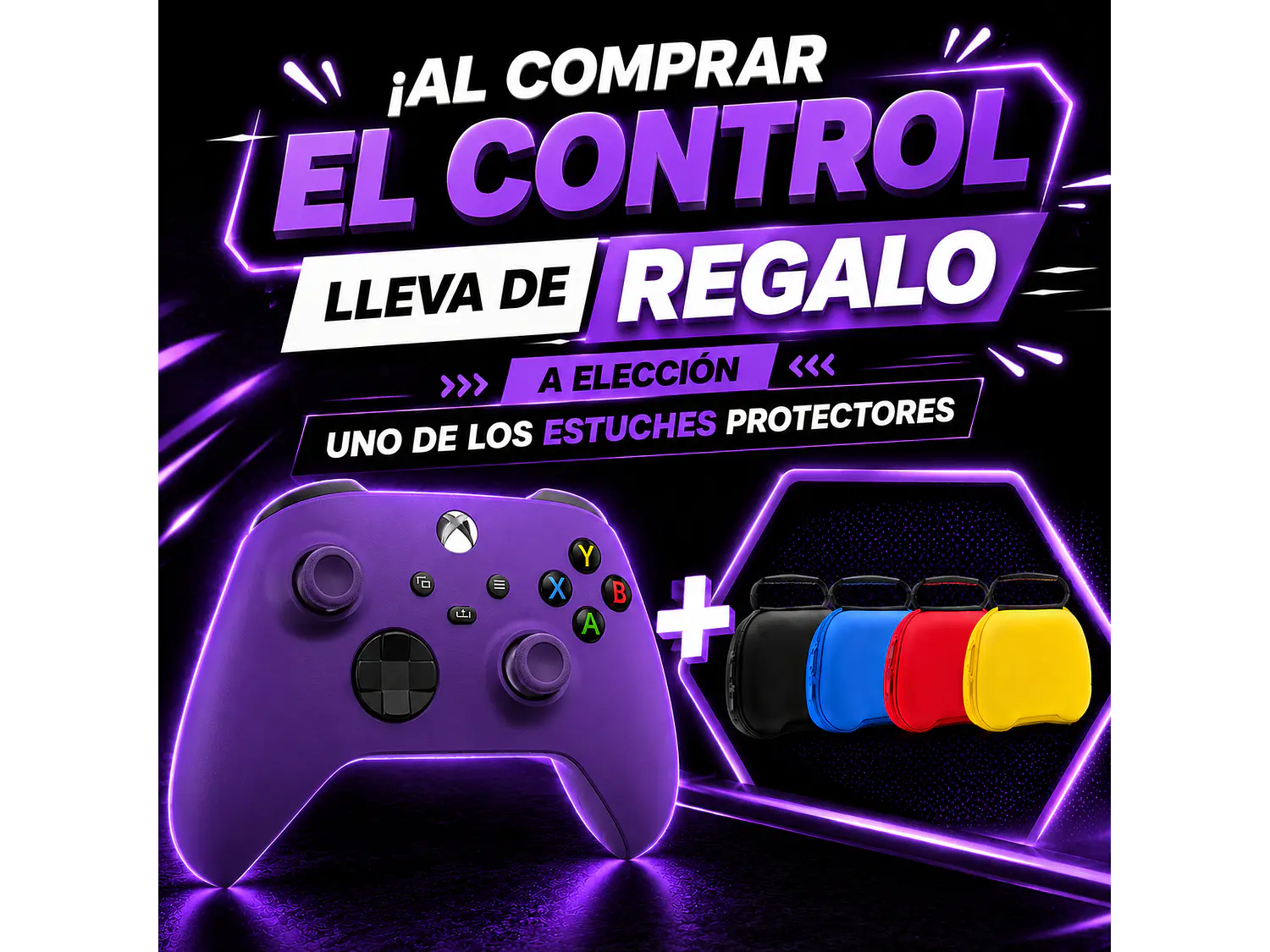 Control Xbox Astral Purple inalámbrico (Open Box) 1