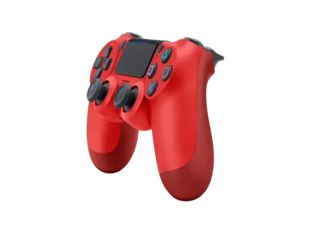 Control Original Sony PS4 Dualshock 4, Color Magma Red (Reacondicionado) 4