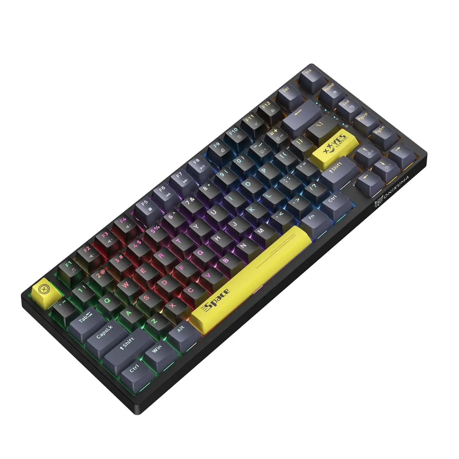 Teclado Gamer Mecánico Onikuma G52, Color Negro 2