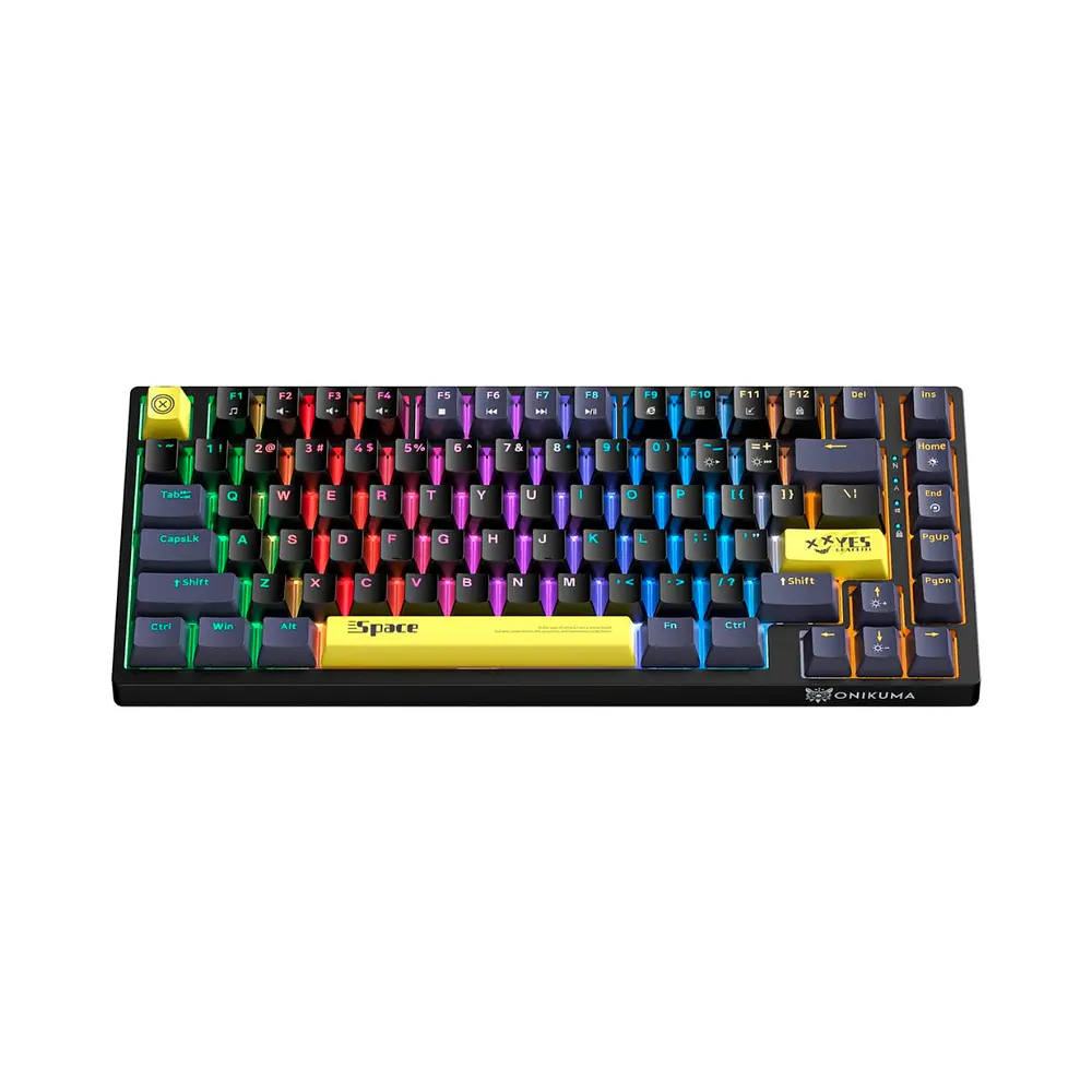 Teclado Gamer Mecánico Onikuma G52, Color Negro 1