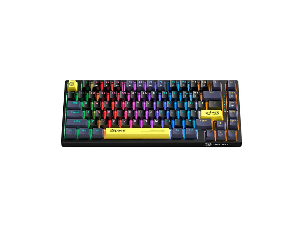 Teclado Gamer Mecánico Onikuma G52, Color Negro 1