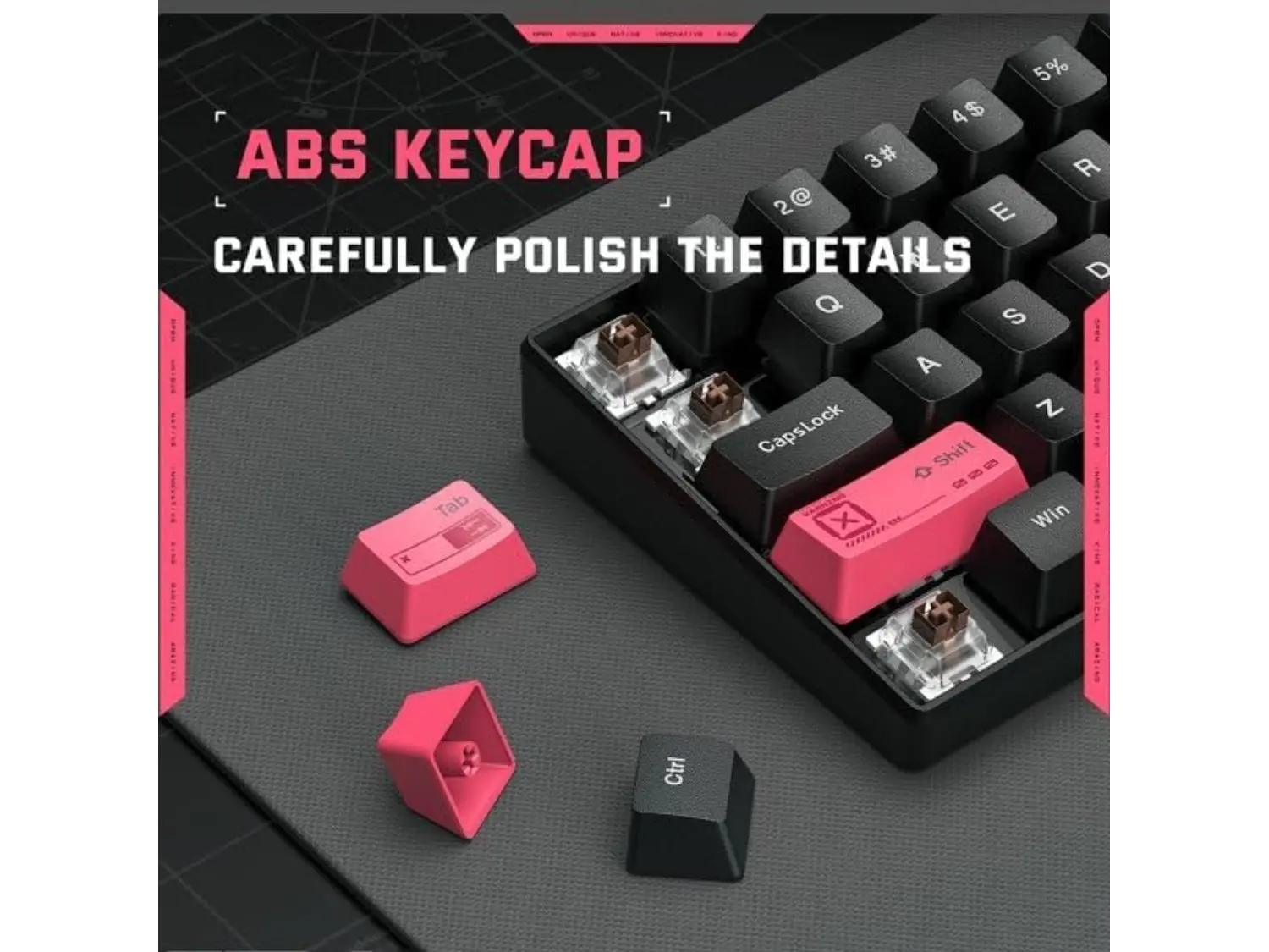 Teclado Gamer Mecánico Onikuma G55, Color Negro 3