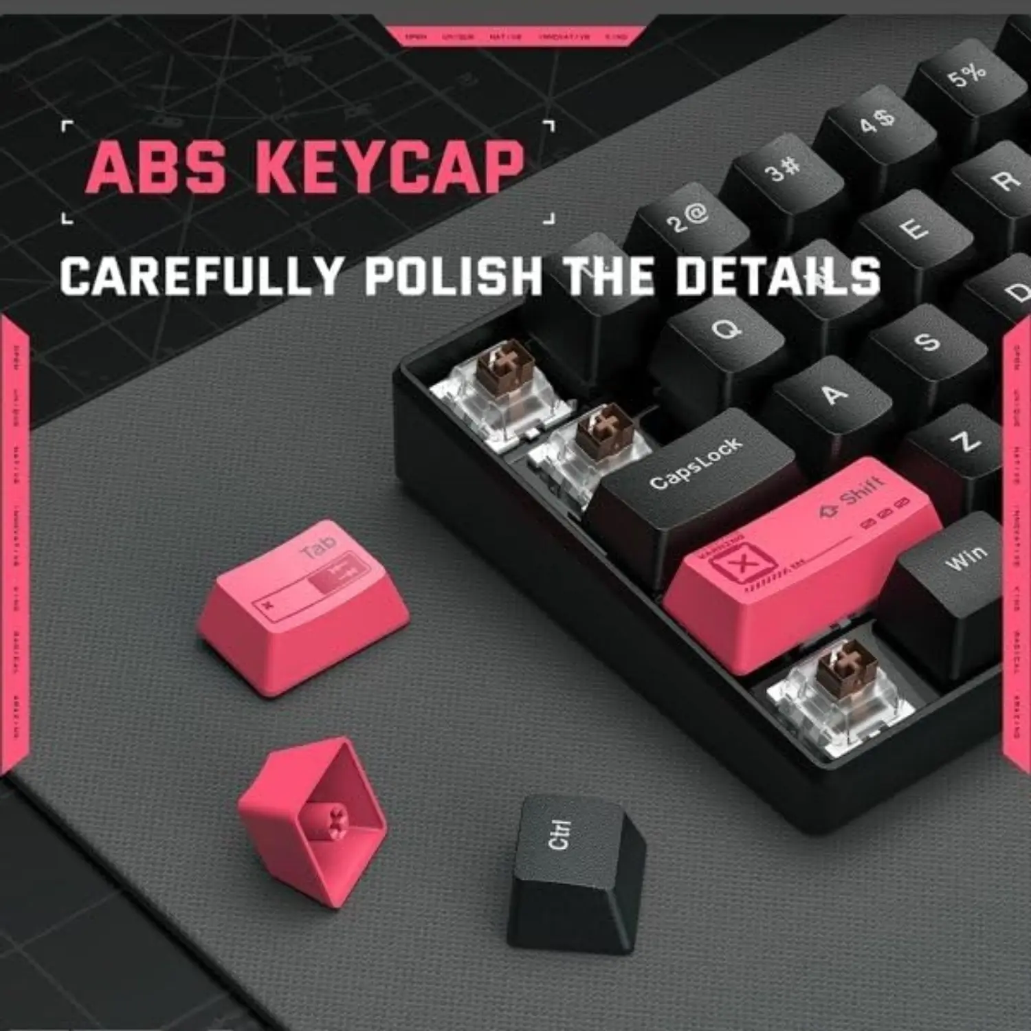 Teclado Gamer Mecánico Onikuma G55, Color Negro 3
