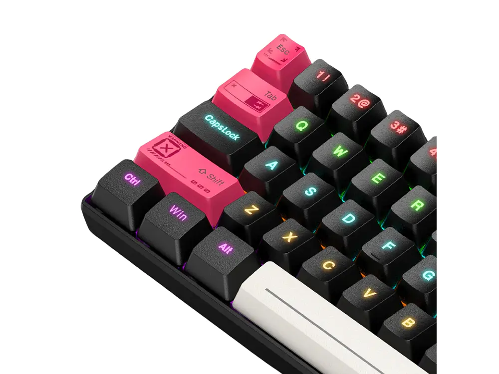 Teclado Gamer Mecánico Onikuma G55, Color Negro 2