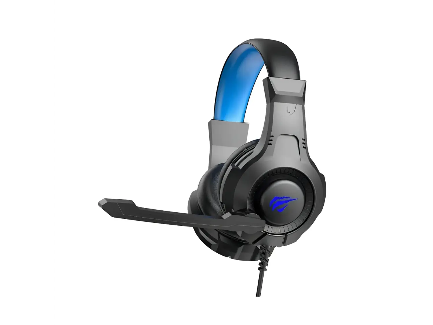 Audífono Gamer GameNote H2031D E-SPORTS Jack 3.5mm, Azul 1