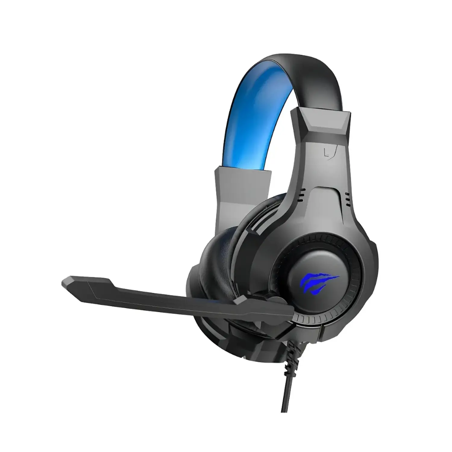Audífono Gamer GameNote H2031D E-SPORTS Jack 3.5mm, Azul 1