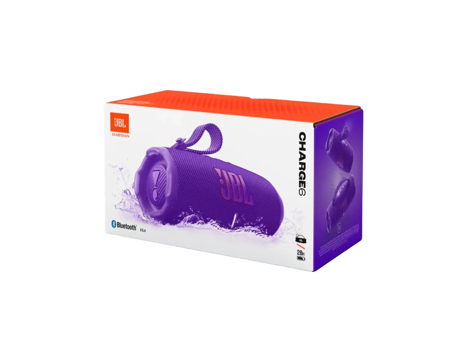 Altavoz portátil JBL Charge 6 ,Bluetooth, Color Morado 3
