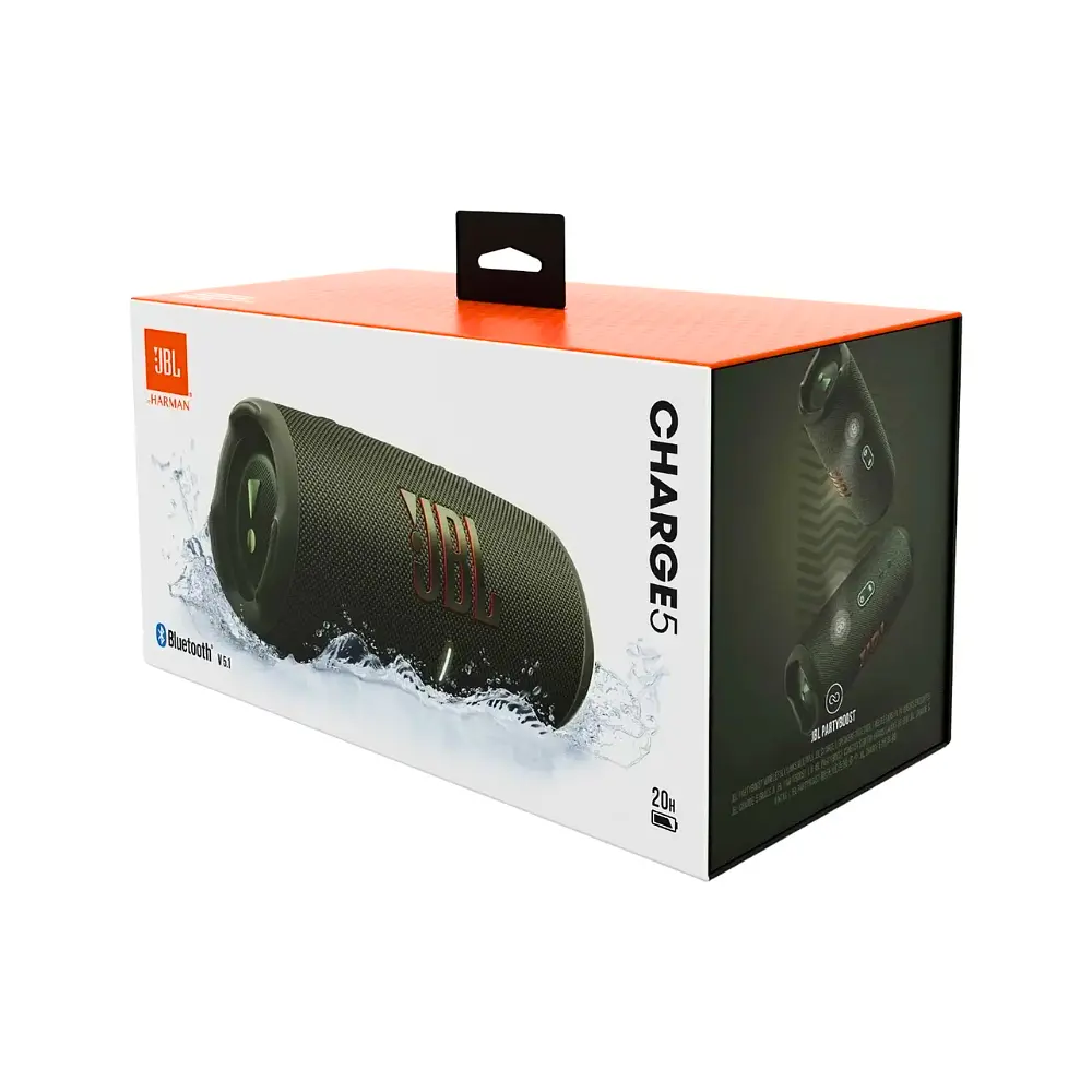 Altavoz portátil JBL Charge 5 ,Bluetooth, Color Verde Musgo 3