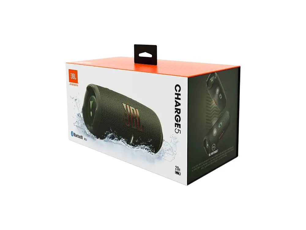 Altavoz portátil JBL Charge 5 ,Bluetooth, Color Verde Musgo 3