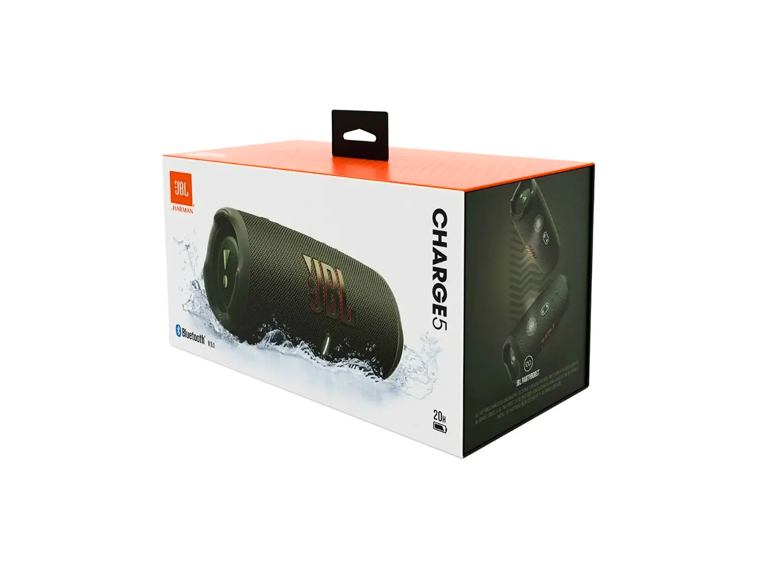Altavoz portátil JBL Charge 5 ,Bluetooth, Color Verde Musgo 3