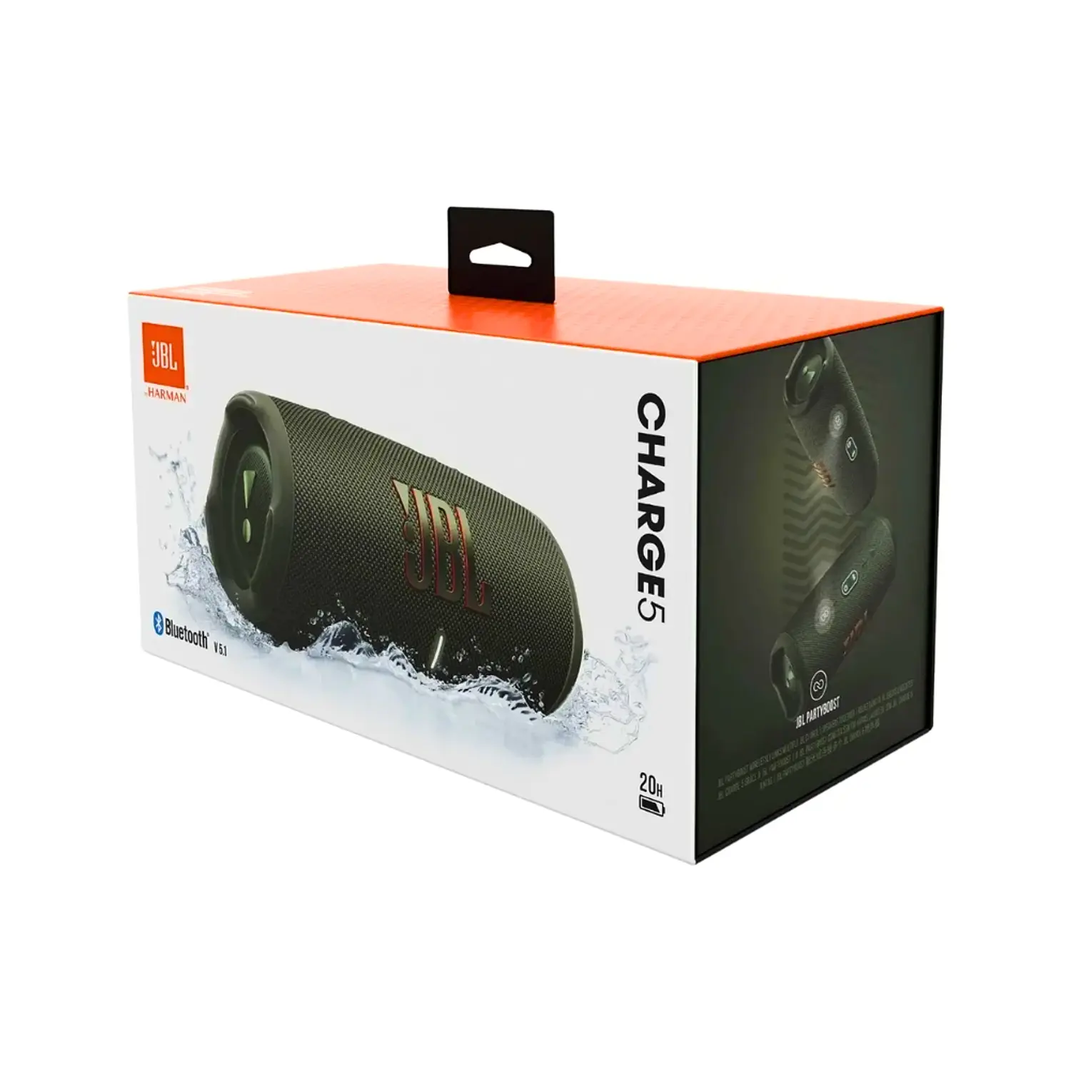 Altavoz portátil JBL Charge 5 ,Bluetooth, Color Verde Musgo 3