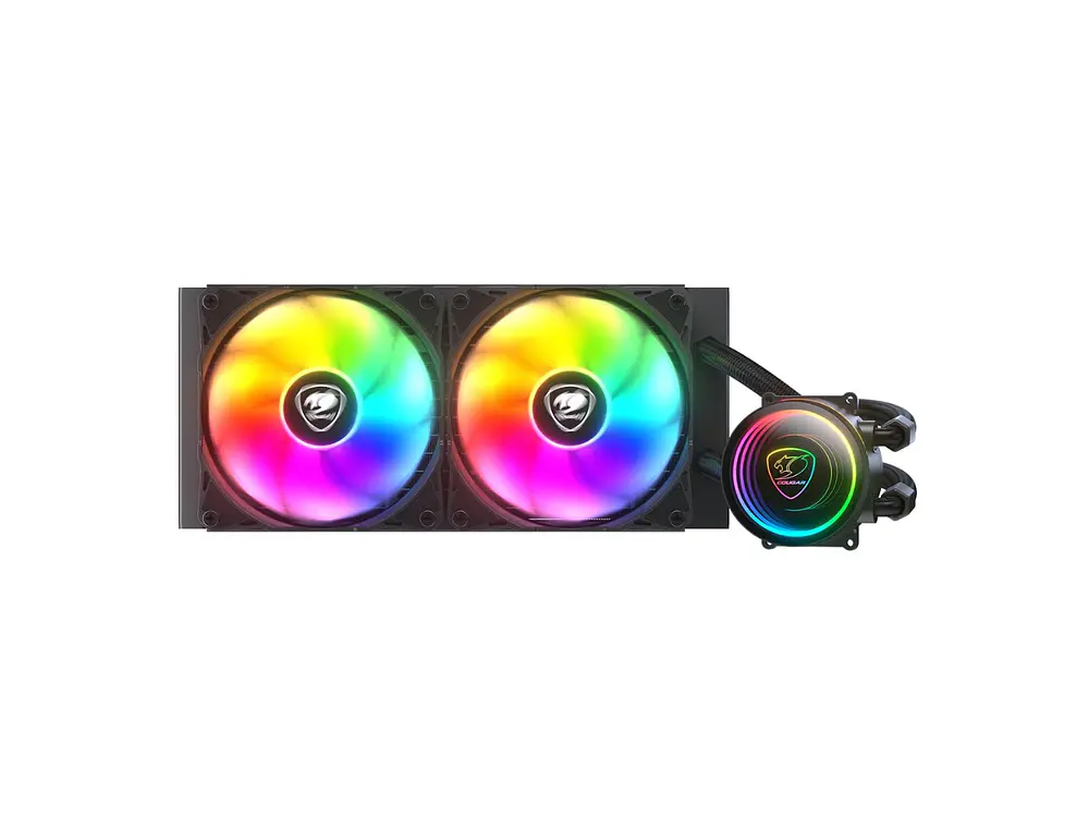 Refrigeración Líquida CPU Cougar Poseidon Elite 240 ARGB, AM5, LGA1851, Color Negro 1