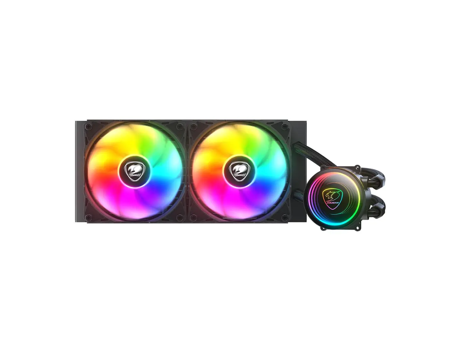 Refrigeración Líquida CPU Cougar Poseidon Elite 240 ARGB, AM5, LGA1851, Color Negro 1
