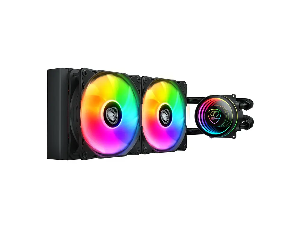 Refrigeración Líquida CPU Cougar Poseidon Elite 240 ARGB, AM5, LGA1851, Color Negro 2
