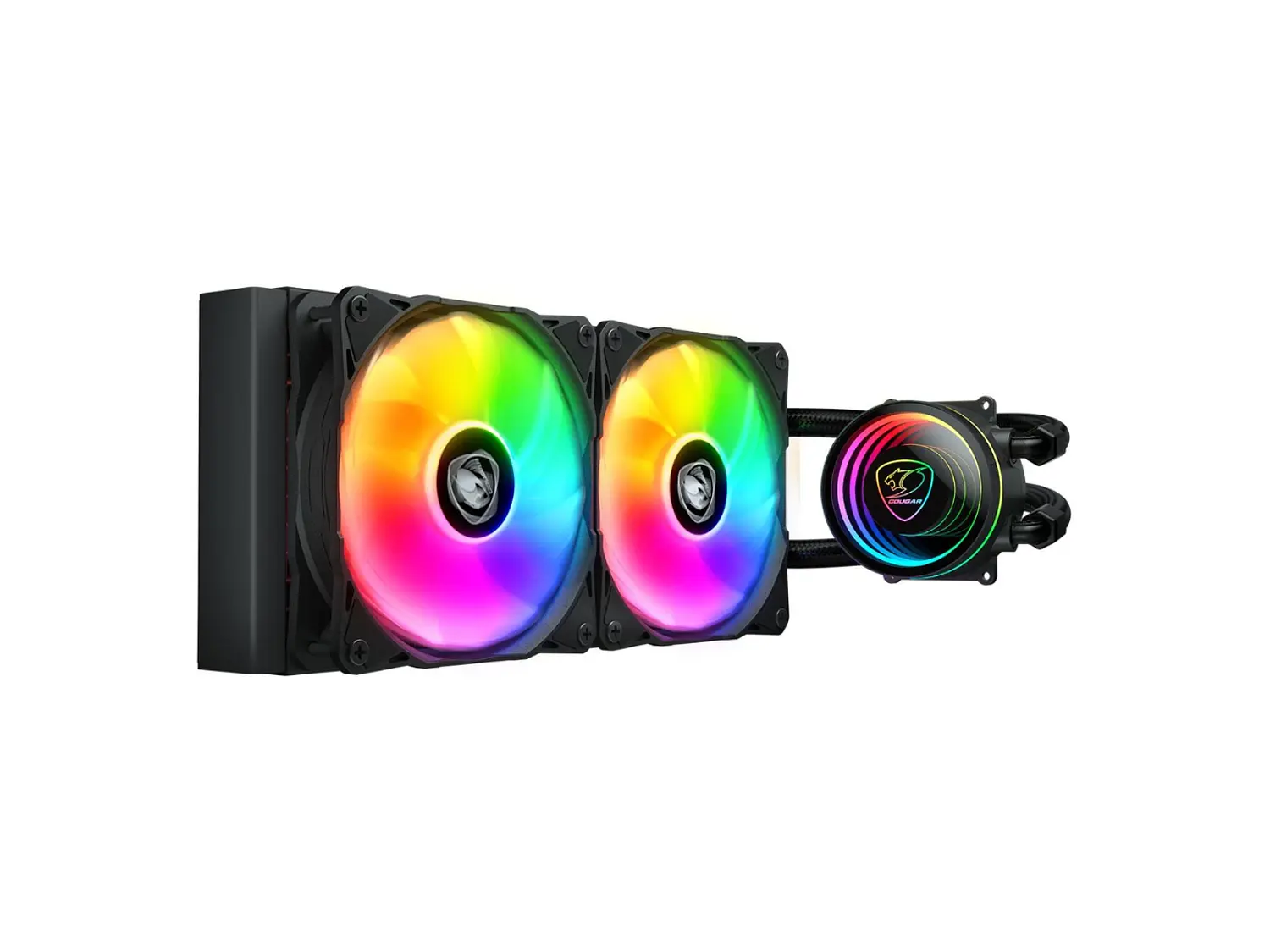 Refrigeración Líquida CPU Cougar Poseidon Elite 240 ARGB, AM5, LGA1851, Color Negro 2