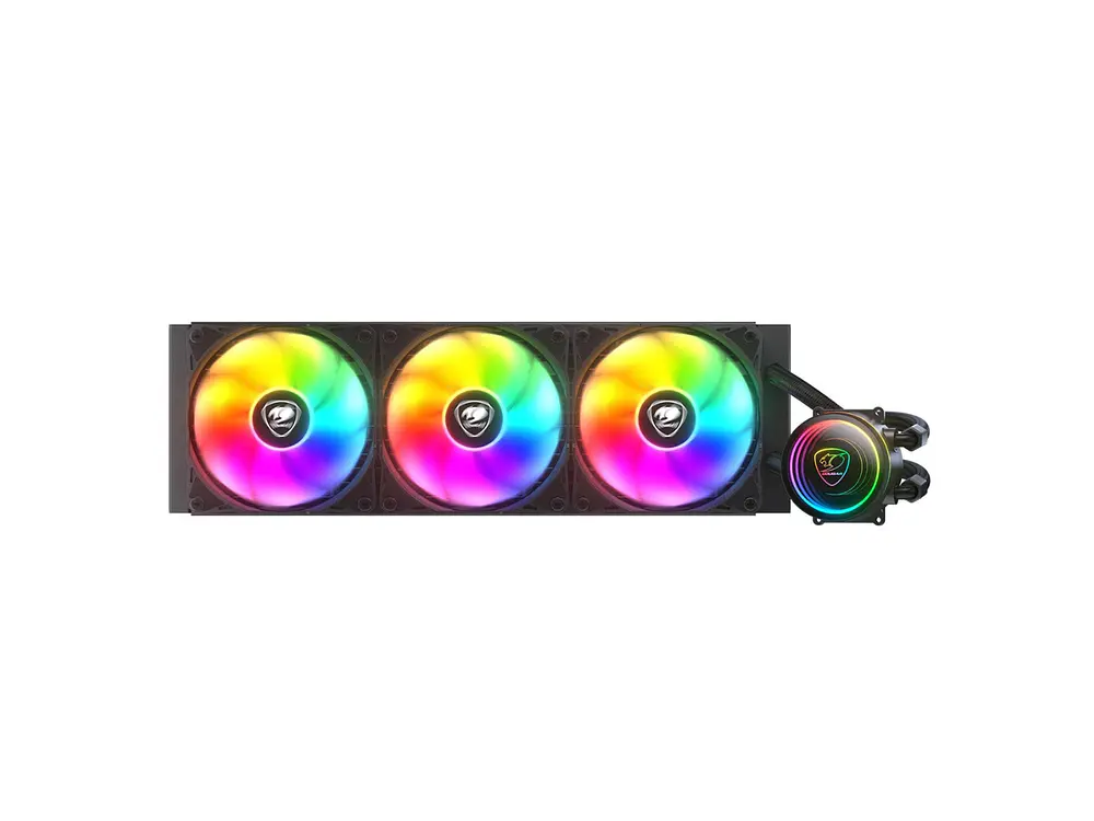 Refrigeración Líquida CPU Cougar Poseidon Elite 360 ARGB, AM5,  LGA1851, Color Negro 1
