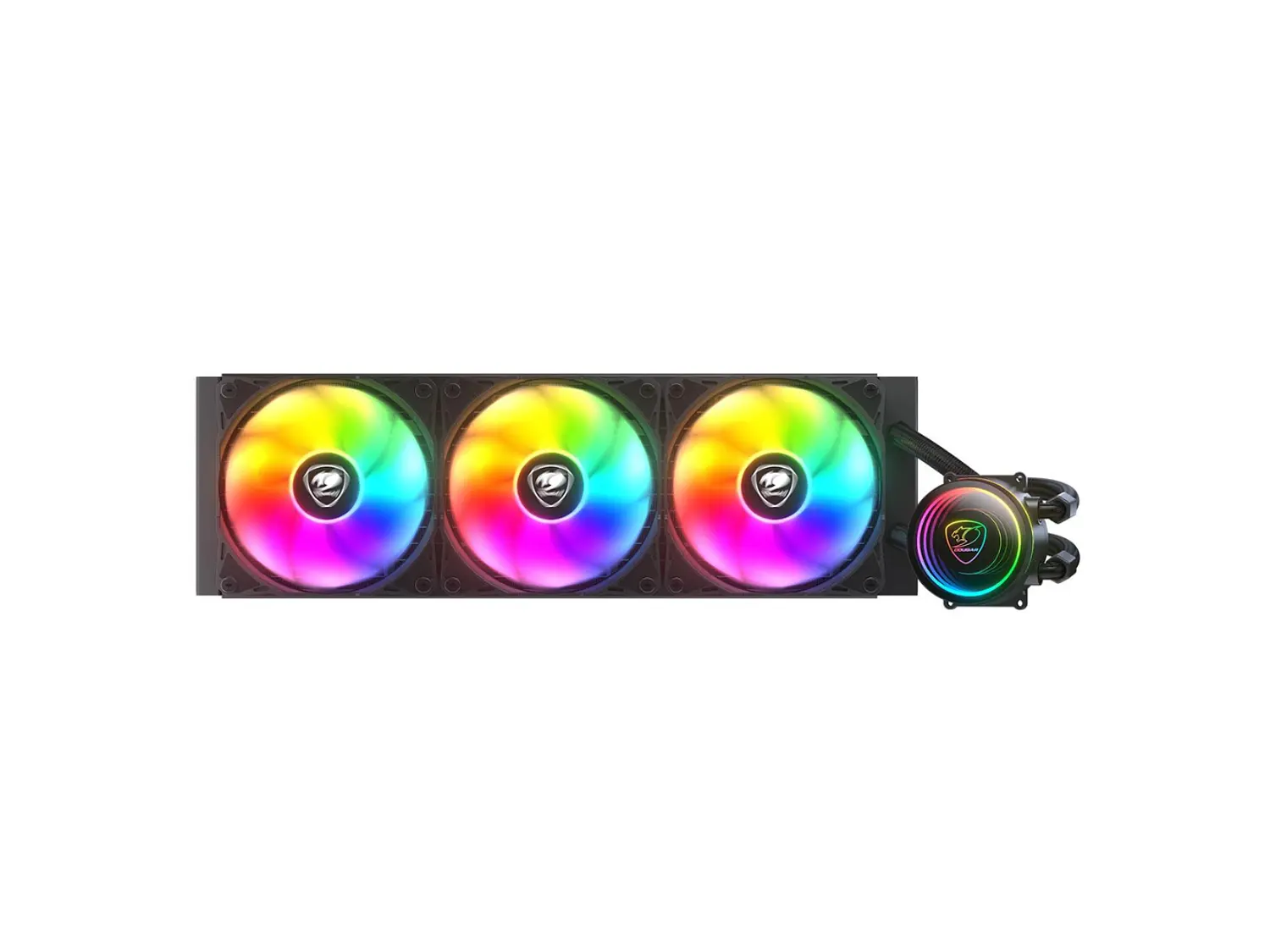 Refrigeración Líquida CPU Cougar Poseidon Elite 360 ARGB, AM5,  LGA1851, Color Negro 1