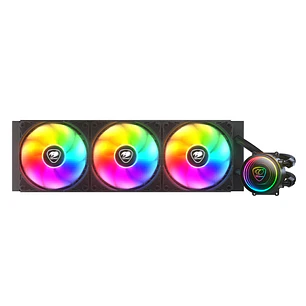 Refrigeración Líquida CPU Cougar Poseidon Elite 360 ARGB, AM5,  LGA1851, Color Negro