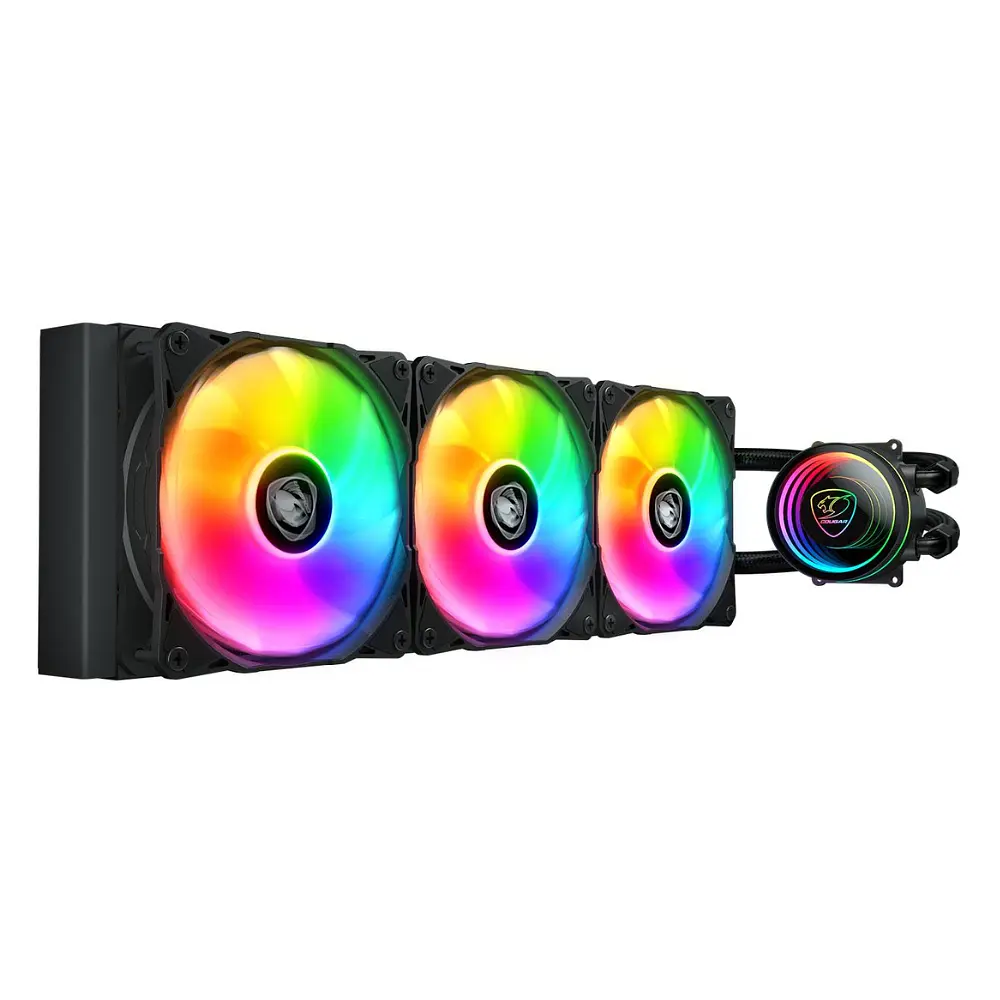 Refrigeración Líquida CPU Cougar Poseidon Elite 360 ARGB, AM5,  LGA1851, Color Negro 3