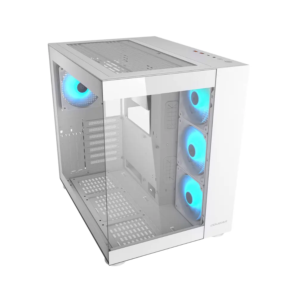 Gabinete Pc Cougar FV150 RGB, Color Blanco 2