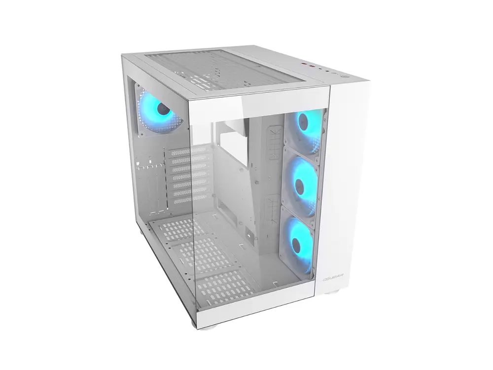 Gabinete Pc Cougar FV150 RGB, Color Blanco 2