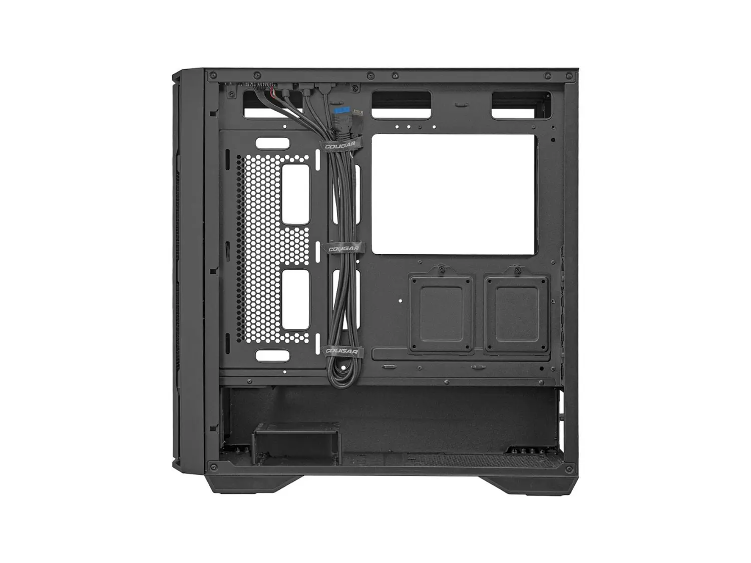 Gabinete Pc Cougar Uniface, Color Negro 3