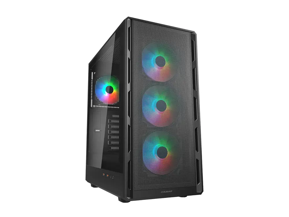 Gabinete Pc Cougar Airface Pure RGB, Color Negro 1