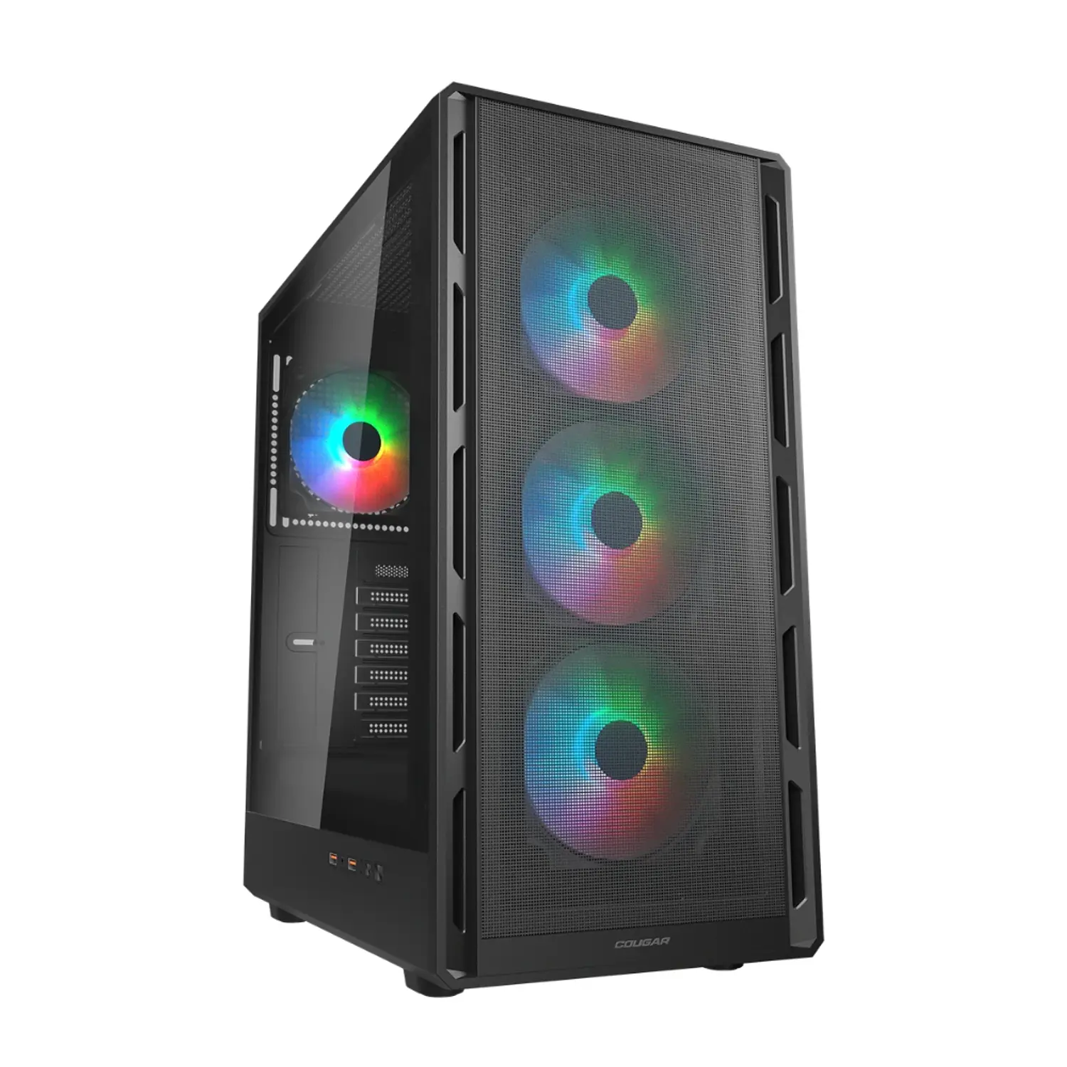 Gabinete Pc Cougar Airface Pure RGB, Color Negro 1