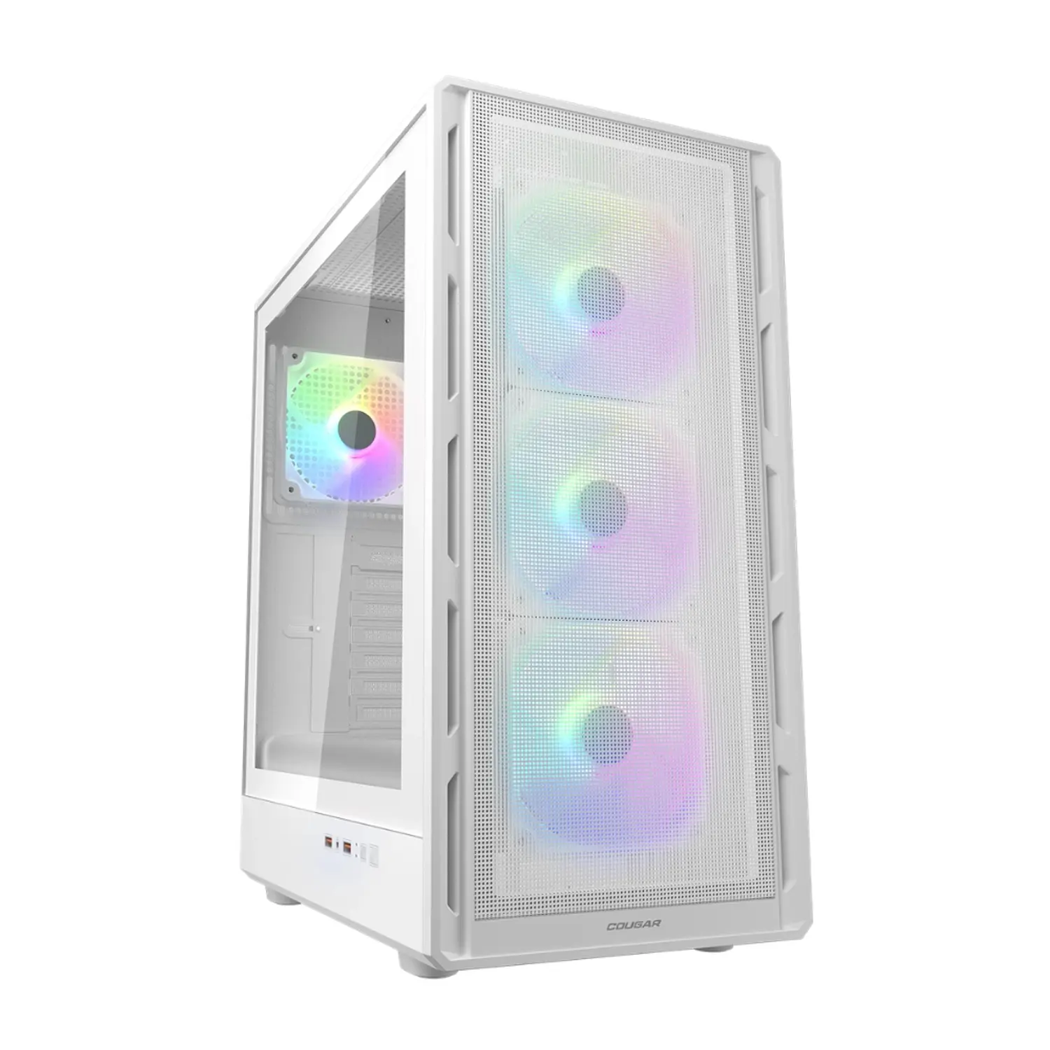 Gabinete Pc Cougar Airface Pure RGB, Color Blanco 1