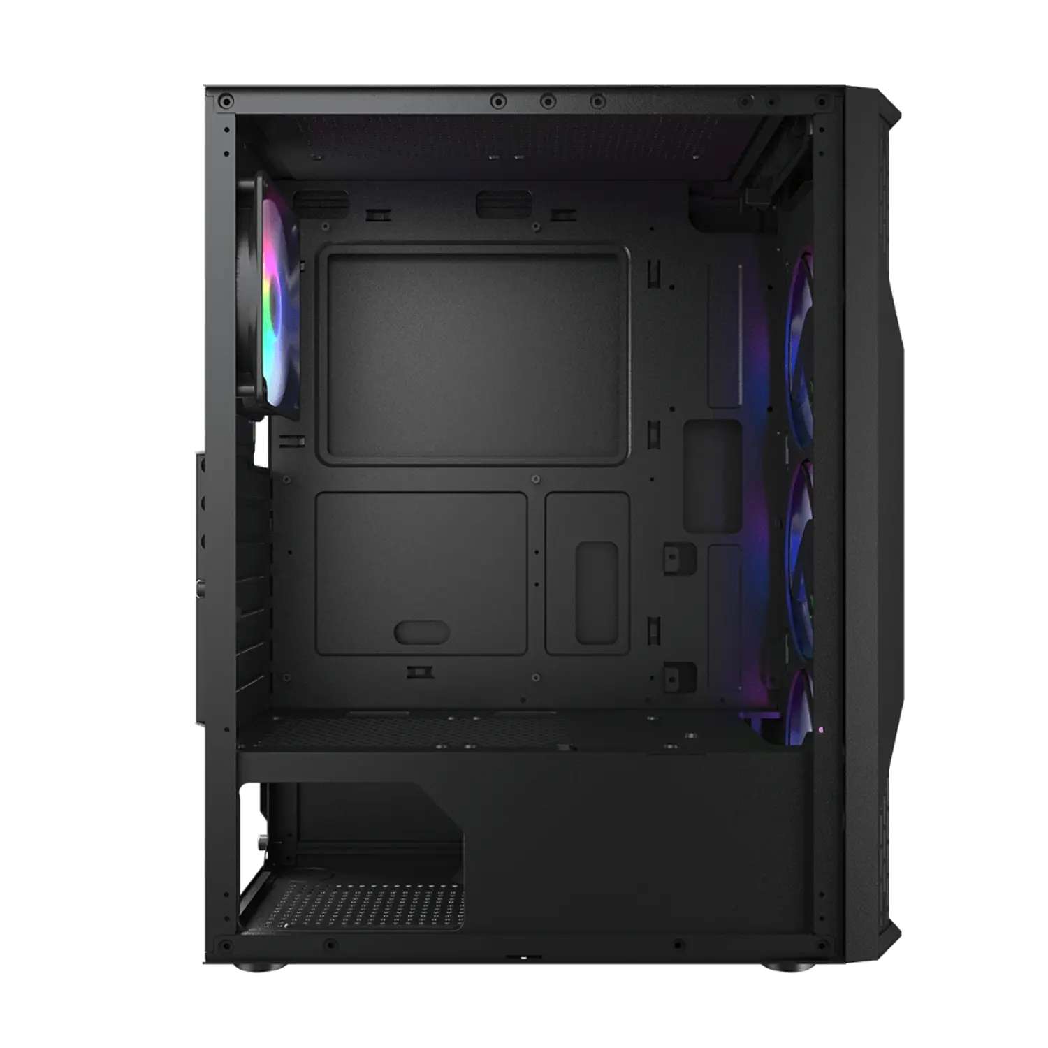 Gabinete Pc Cougar MX110 RGB, Color Negro 3