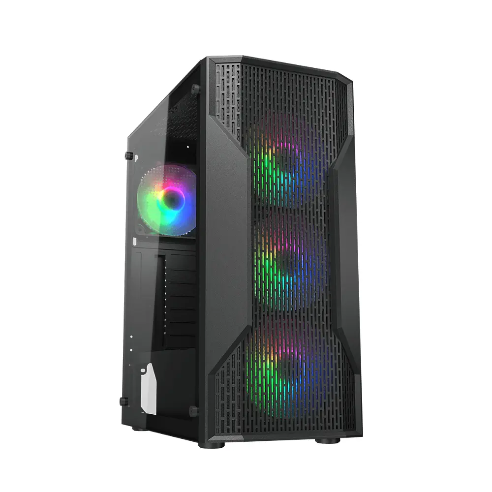 Gabinete Pc Cougar MX110 RGB, Color Negro 1