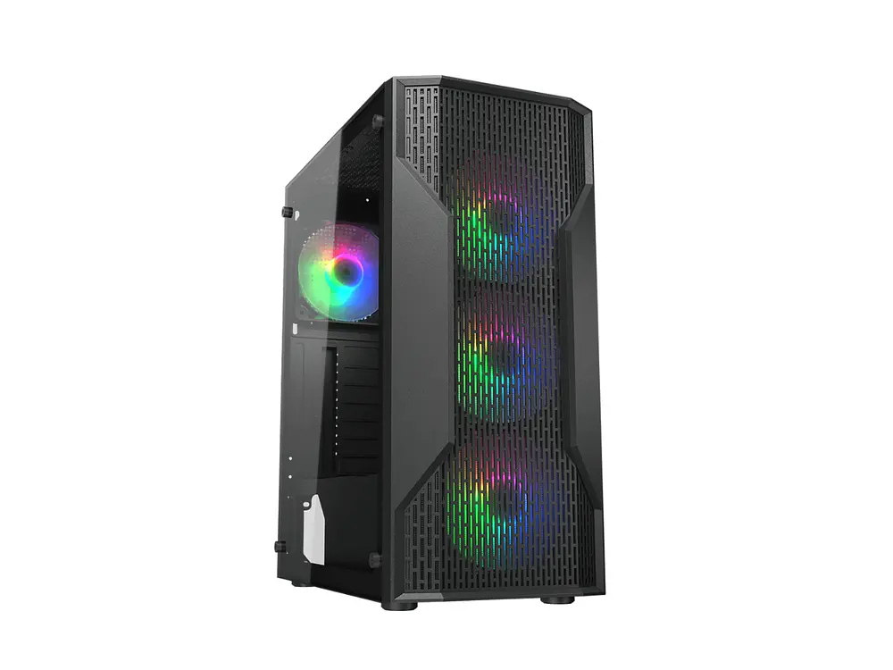 Gabinete Pc Cougar MX110 RGB, Color Negro 1