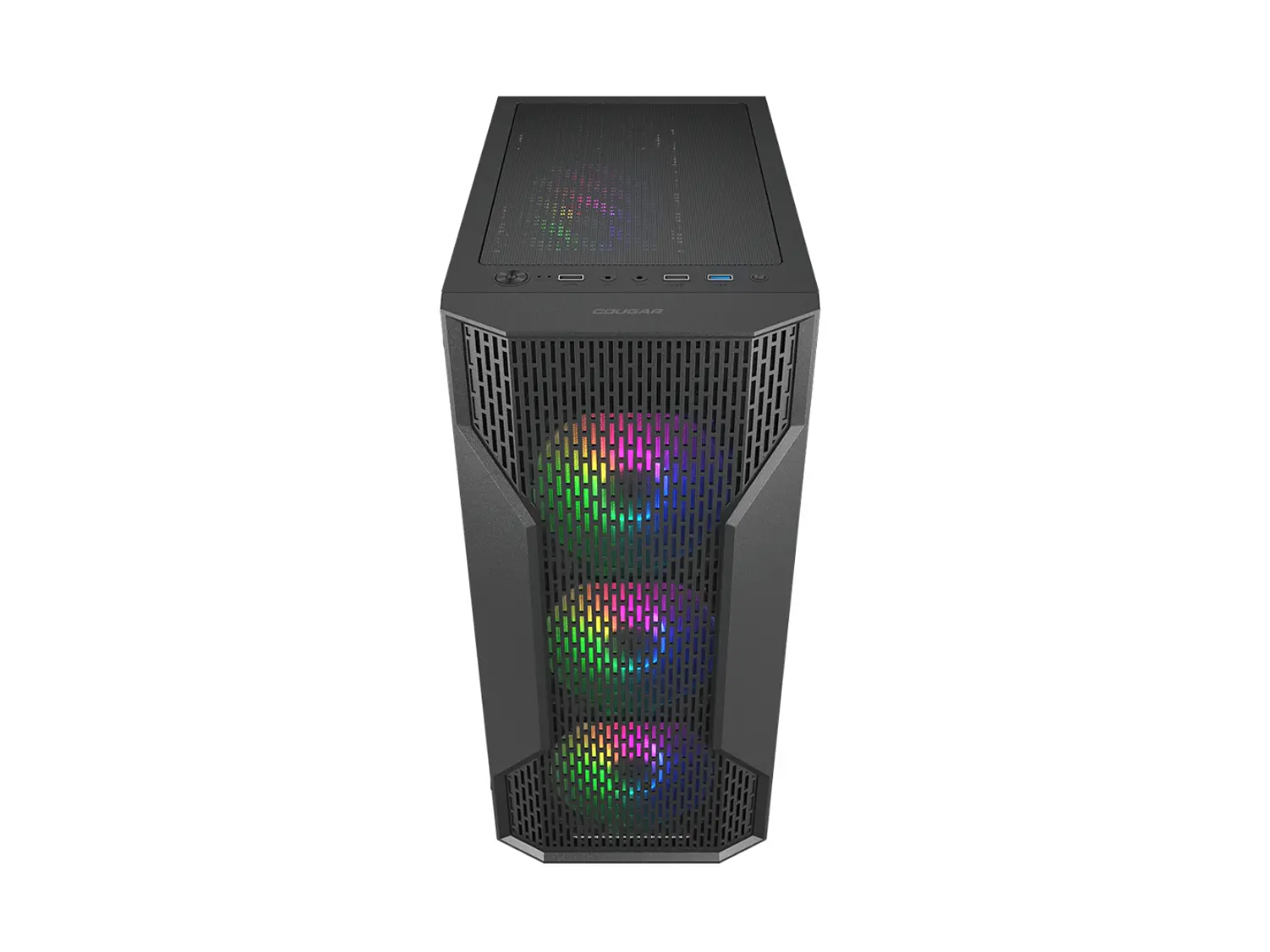 Gabinete Pc Cougar MX110 RGB, Color Negro 2