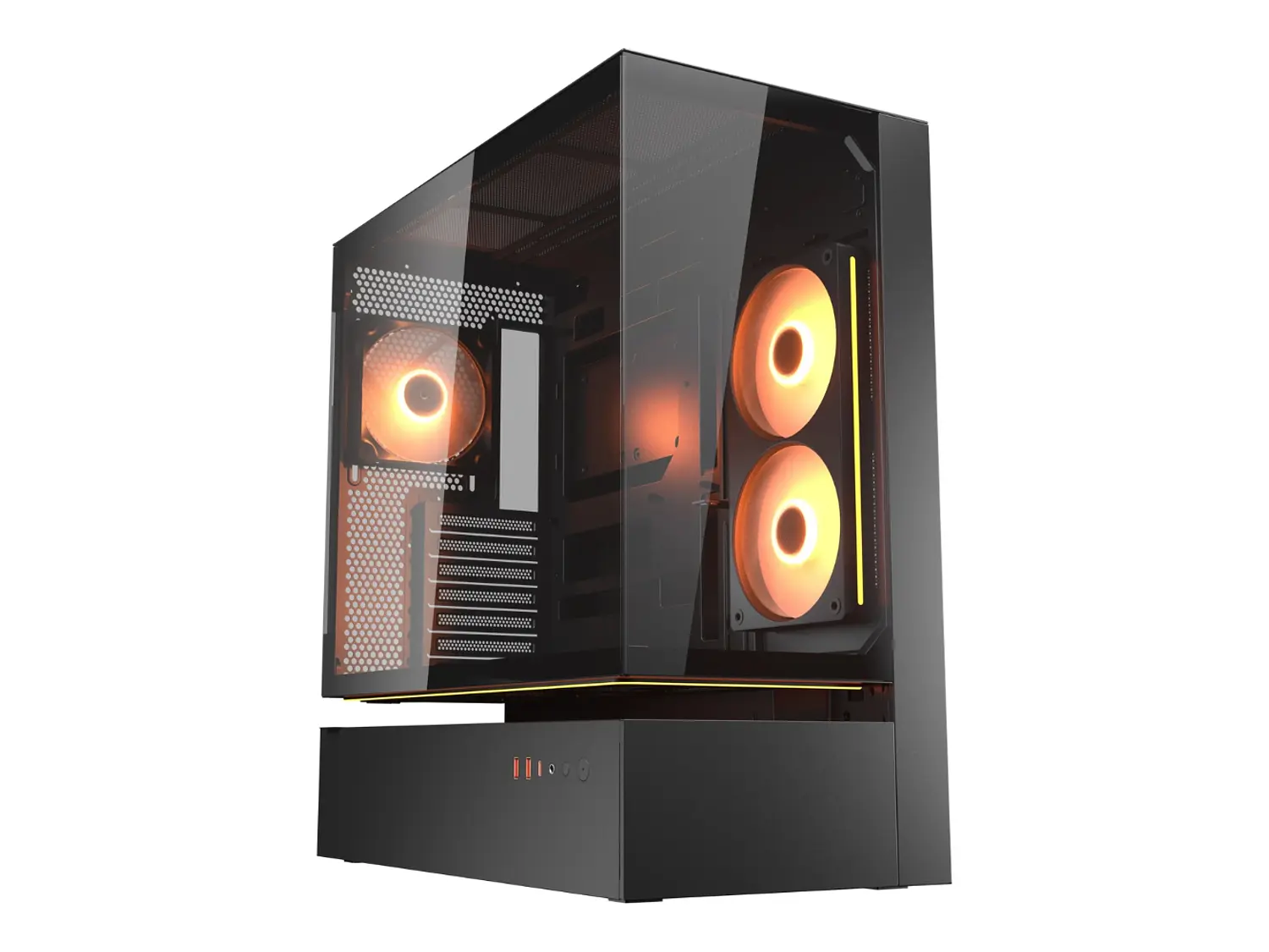 Gabinete Pc Cougar CFV235, Color Negro 2