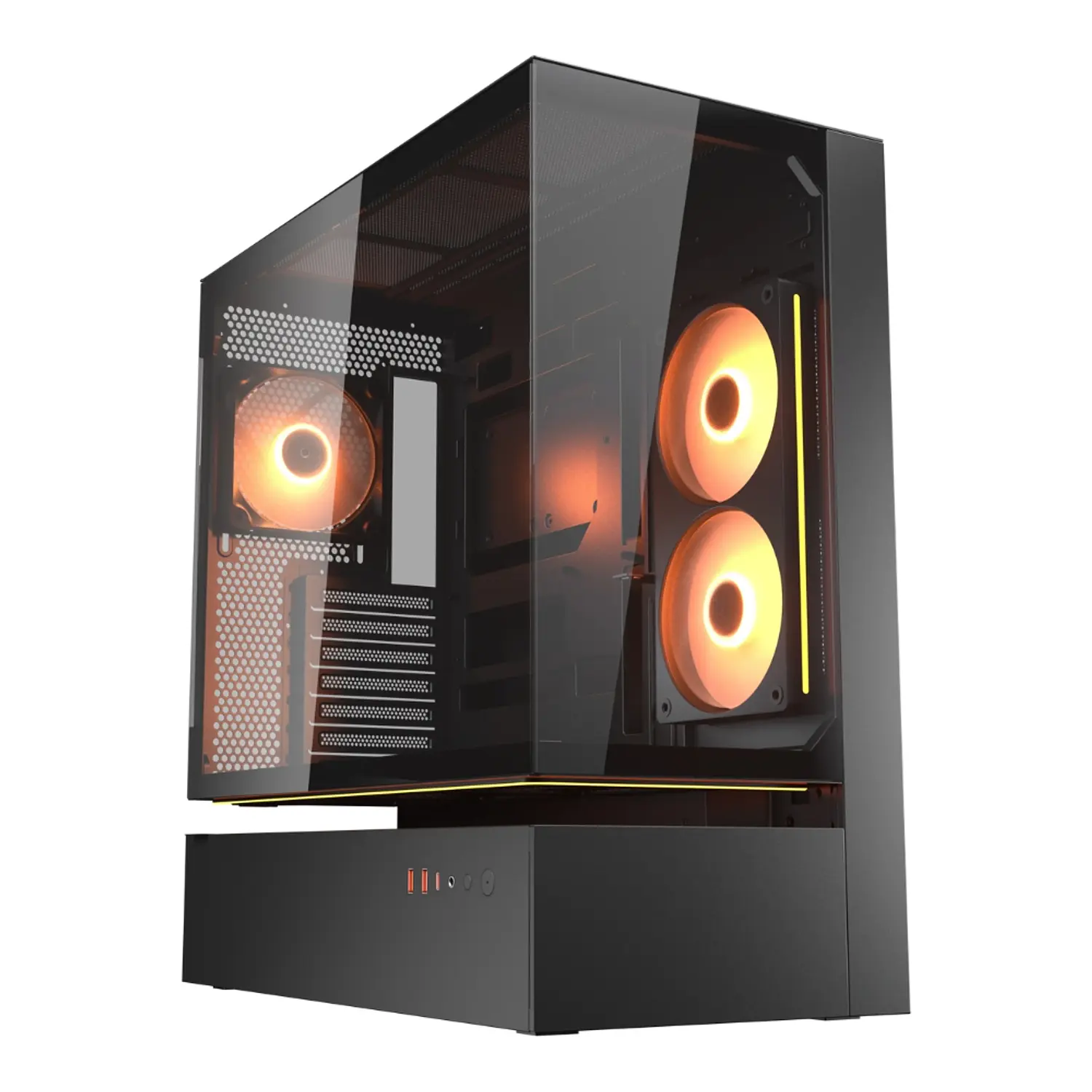 Gabinete Pc Cougar CFV235, Color Negro 2