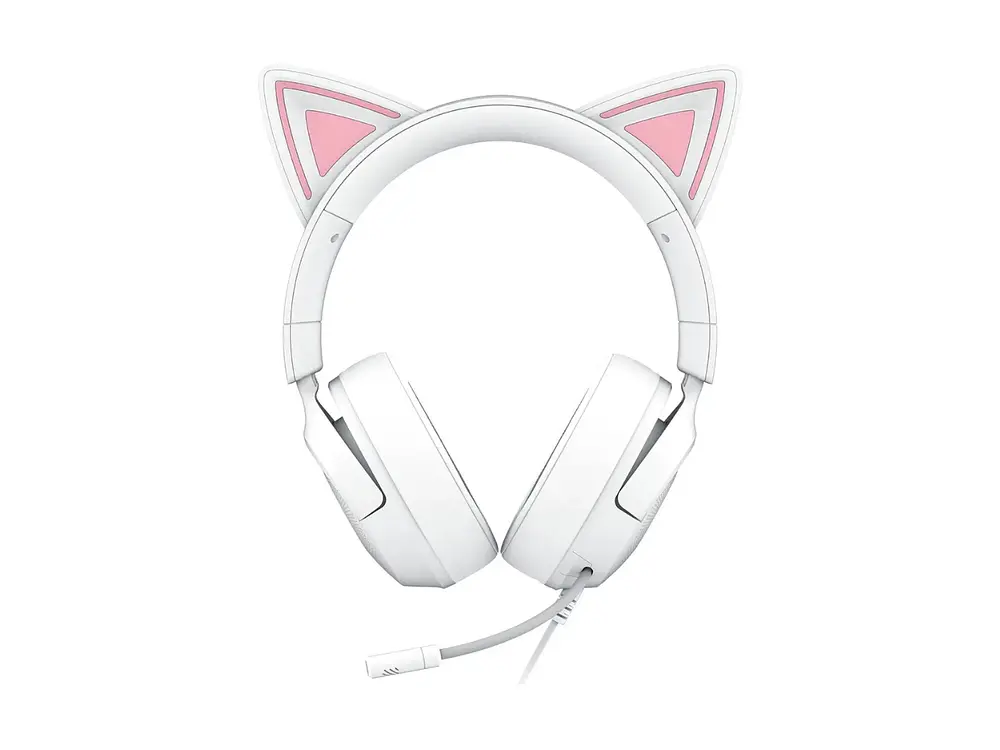 Audifono Gamer Razer Kraken Kitty V3 X Blanco 2