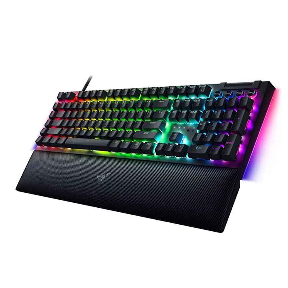 Teclado Gamer Razer Blackwidow V4, Switch Amarillo, Inglés 2