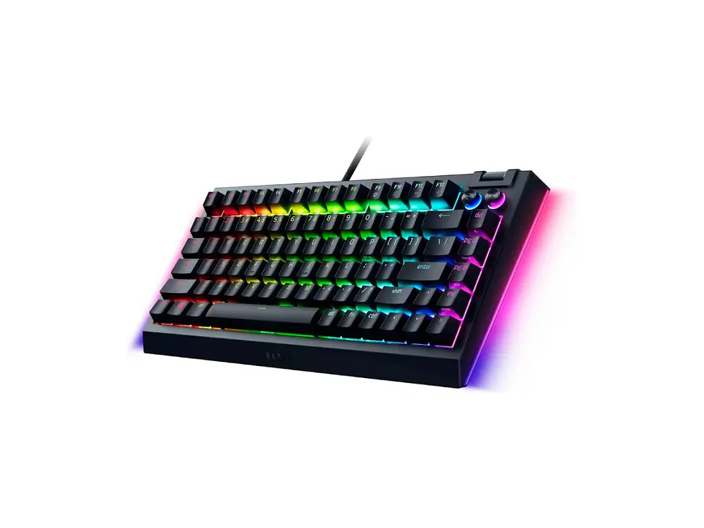 Teclado Gamer Razer Blackwidow V4 Negro 75%, Switch Naranjos, Inglés 2